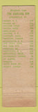 Matchbook Cover - The Darling Inn Lyndonville VT