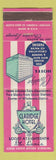 Matchbook Cover - Claridge Hotel St Louis MO WEAR