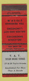 Matchbook Cover - Taylor Arcade Terrace Restaurant WEAR