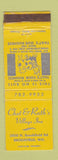 Matchbook Cover - Chet & Ruth's Village Inn Brookfield WI WEAR