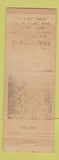 Matchbook Cover - Helmkamp's Restaurant Dover OH