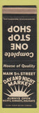Matchbook Cover - Day and Night Market SAMPLE