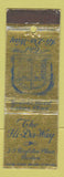 Matchbook Cover - Hi Da Way Boston MA WEAR