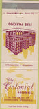 Matchbook Cover - Colonial Hotel Springfield MO
