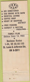 Matchbook Cover - Colonial Hotel Springfield MO