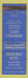 Matchbook Cover - Roosevelt Hotel Glasgow MT WEAR