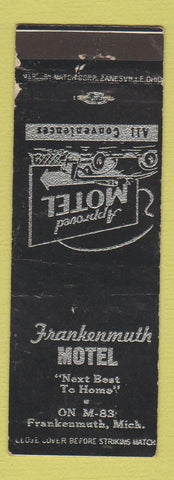 Matchbook Cover - Frankenmuth Motel MI WEAR