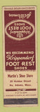 Matchbook Cover - Krippendorf Shoes for Women Martin's North Adams MA