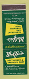 Matchbook Cover - Wolfie's Restaurant St Petersburg FL