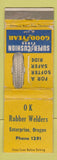 Matchbook Cover - Goodyear Tires OK Rubber Welders Enterprise OR WEAR