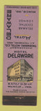 Matchbook Cover - Hotel Delaware Muncie IN