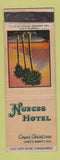 Matchbook Cover - Nueces Hotel Corpus Christi TX WEAR