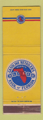 Matchbook Cover - Oil Gas Dealers of FL Florida