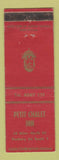 Matchbook Cover - Petit Chalet Inn Danbury CT