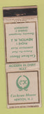 Matchbook Cover - Cochran House Newton NJ WEAR