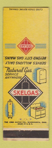 Matchbook Cover - Skelgas gas propane appliances