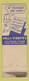 Matchbook Cover - Hill and Tibbitts Ford Washington DC WORN