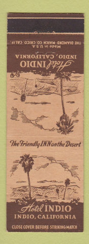 Matchbook Cover - Hotel Indio CA
