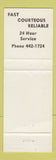 Matchbook Cover - City Plumbing and Heating Boulder Colorado WEAR