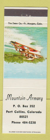 Matchbook Cover - Mountain Armory Fort Collins Colorado