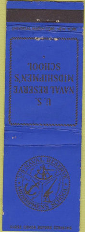 Matchbook Cover - US Naval Midshipmen's School