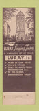 Matchbook Cover - Luray Caverns VA