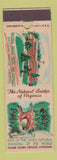 Matchbook Cover - Natural Bridge VA Hotel