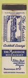 Matchbook Cover - Maridor Restaurant Framingham MA WEAR