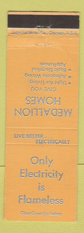 Matchbook Cover - Medallion Homes WEAR