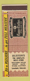 Matchbook Cover - Capps Men's Clothes Huston's Loveland Colorado