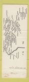 Matchbook Cover - Red Hill Grinding Wheel Corp Pennsburg PA