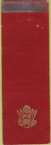 Matchbook Cover - US Army SAMPLE