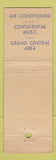 Matchbook Cover - The Bedford Chez Carlo New York City