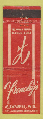 Matchbook Cover - Frenchy's Milwaukee WI WEAR