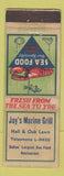 Matchbook Cover - Jay's Marine Grill Dallas TX WEAR
