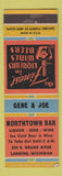 Matchbook Cover - Northtown Bar Lansing MI