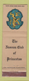Matchbook Cover - Nassau Club of Princeton NJ