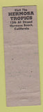Matchbook Cover - Silver Maple Cafe Sherman Oaks CA WEAR