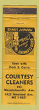 Matchbook Cover - Courtesy Cleaners Indianapolis? IN WEAR