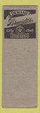 Matchbook Cover - DAV Club Sioux City IA WORN