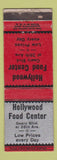 Matchbook Cover - Hollywood Food Center San Francisco? WEAR