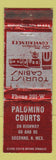 Matchbook Cover - Palomino Courts Motel Socorro NM