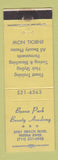 Matchbook Cover - Buena Park Beauty Academy CA