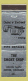 Matchbook Cover - The Smoke Shop Denver Colorado Lakeside
