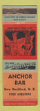 Matchbook Cover - Anchor Bar New Rockford ND WEAR