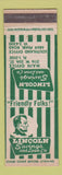 Matchbook Cover - Lincoln Savings and Loan Cleveland OH WEAR