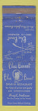Matchbook Cover - Blue Bonnet Drive In Restaurant Brazil IN WEAR