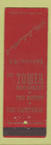 Matchbook Cover - Tower Restaurant Rochester NY Sibley Lindsay Carr