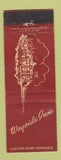 Matchbook Cover - Wayside Inn Denville NJ WEAR