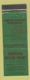Matchbook Cover - Gene Shuck's Thoroughbred Restaurant Lexington KY WEAR